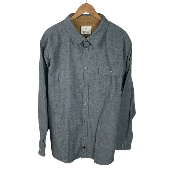 BF1512 NWT Mens Legendary Whitetails Brand Outdoor Button Down Shirt 2XL - Picture 1 of 5